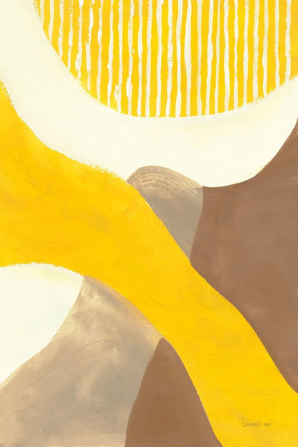 Tableau Terres du sud impression sur aluminium 30x45 cm