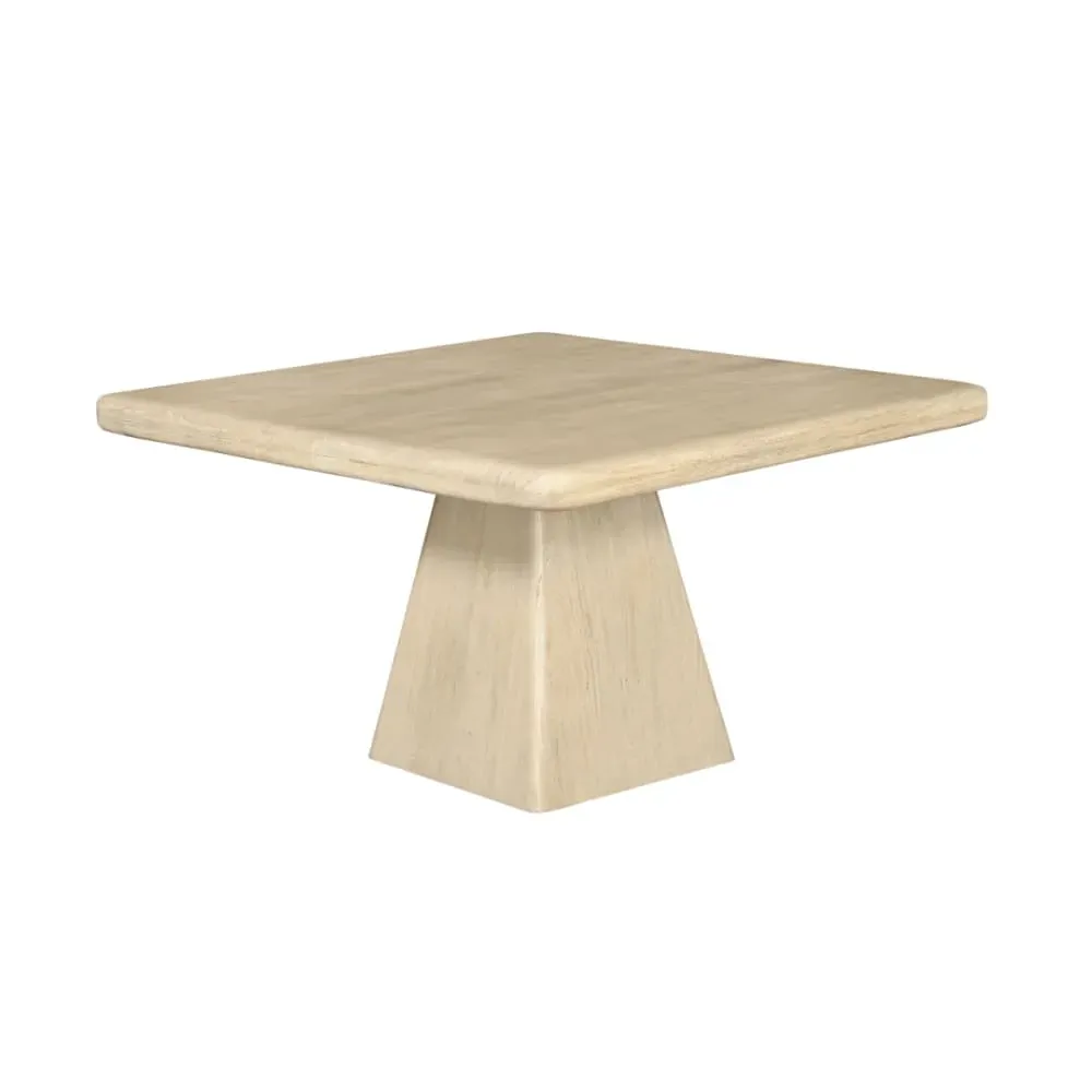 Table en acacia massif modulable en hauteur