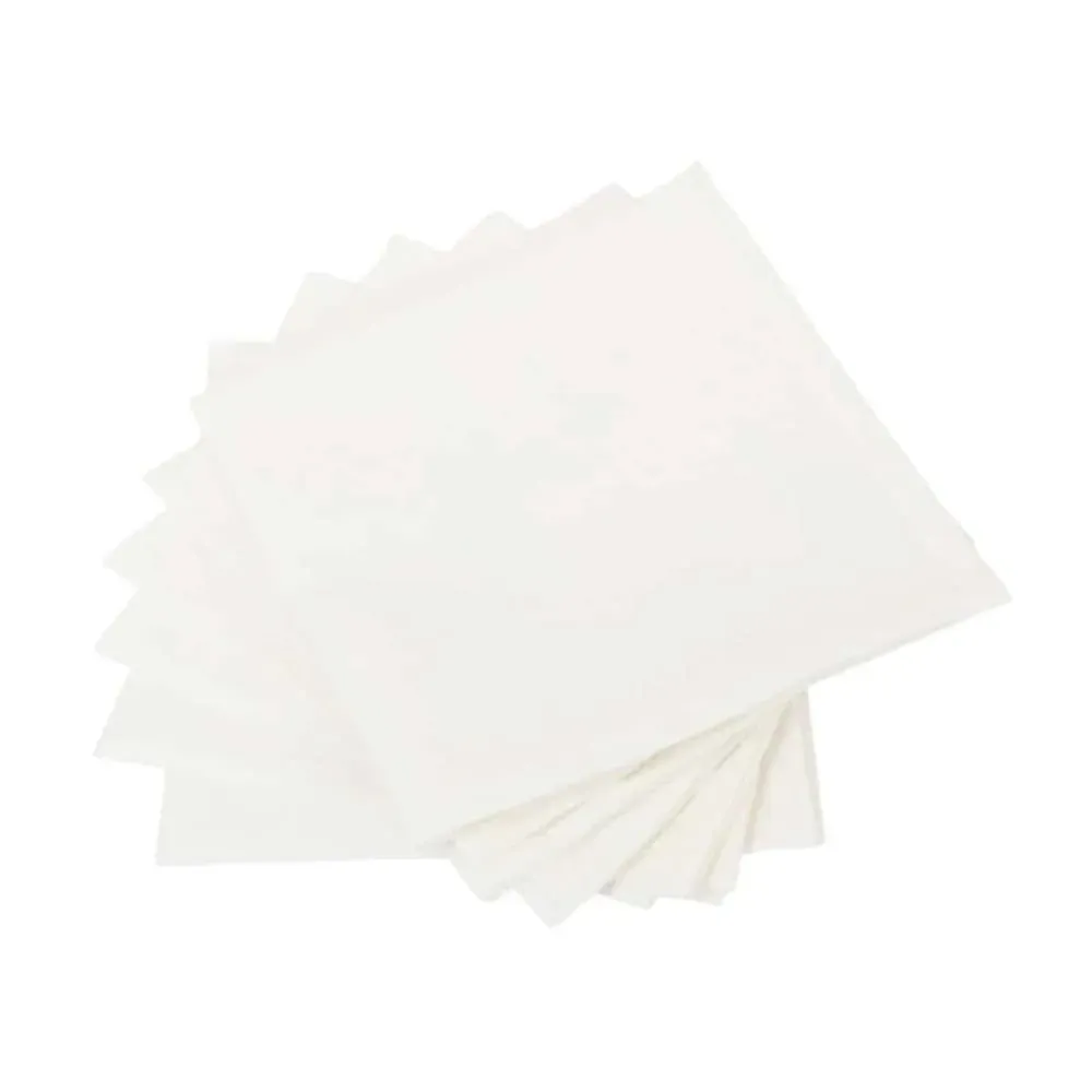 Lot de 6 serviettes de table coton lin METIS