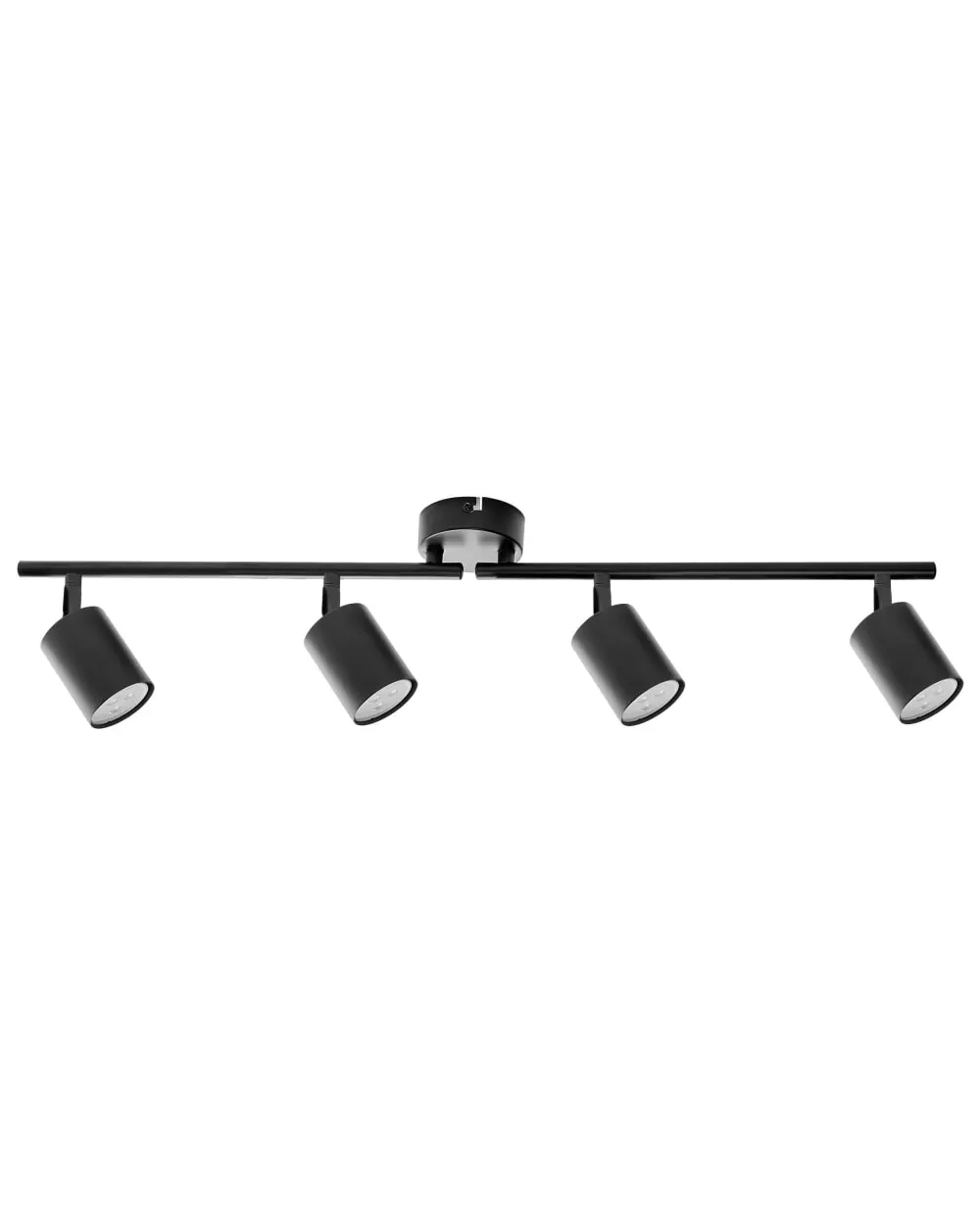 Spot à 4 lumières métal noir