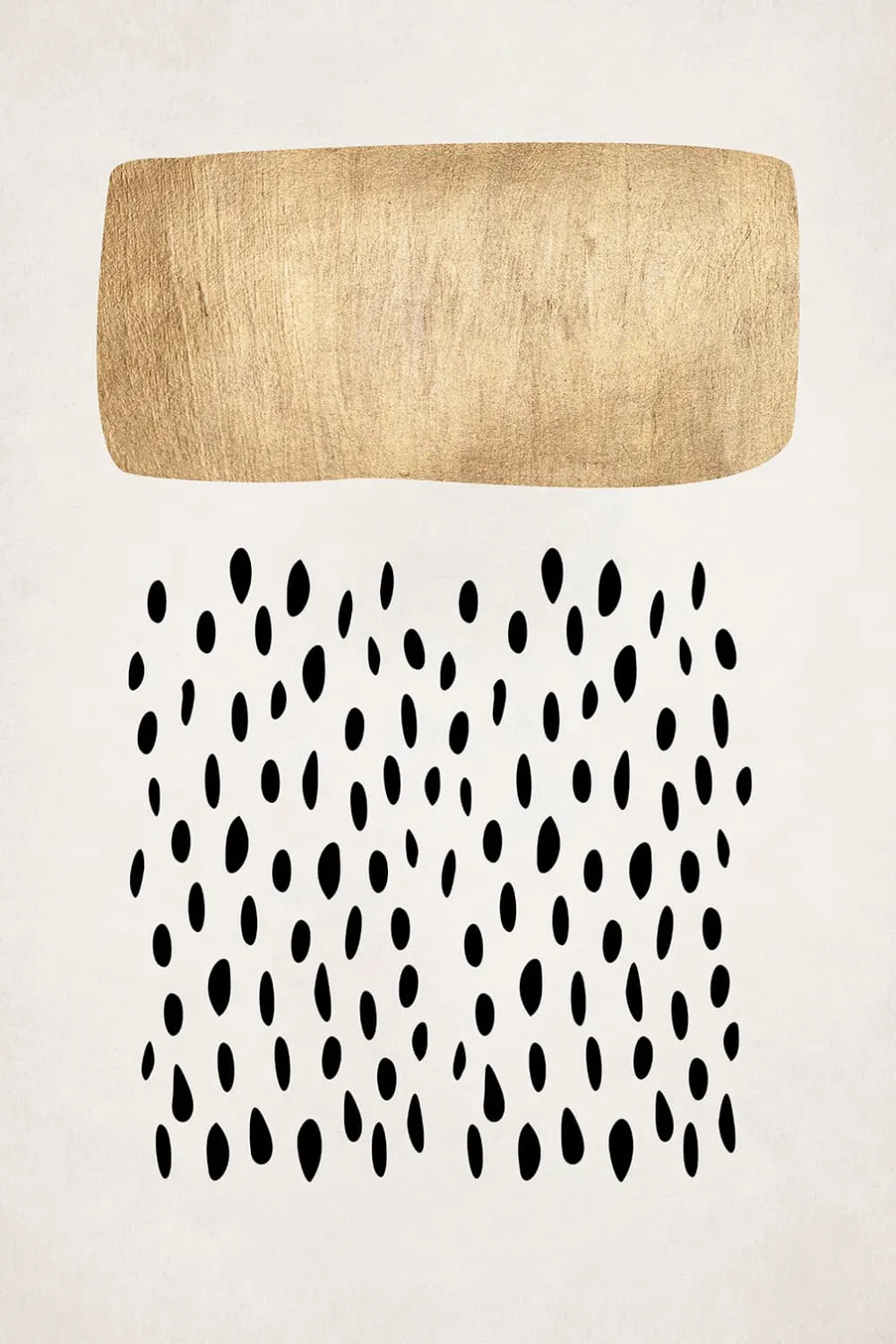 Tableau abstrait n°5 opus impression sur aluminium 40x60 cm