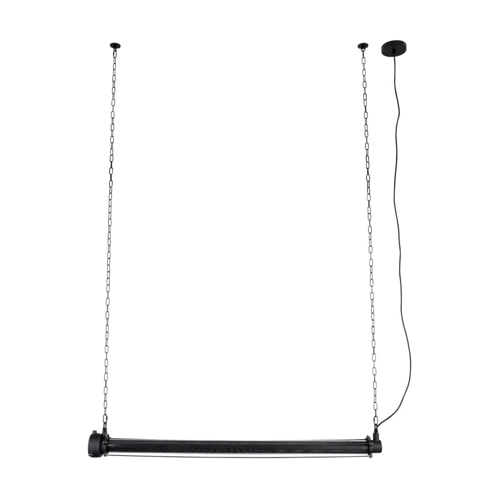 Suspension xl en métal noir