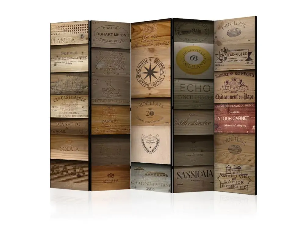 Paravent 5 volets Ancien vigneron - Artgeist