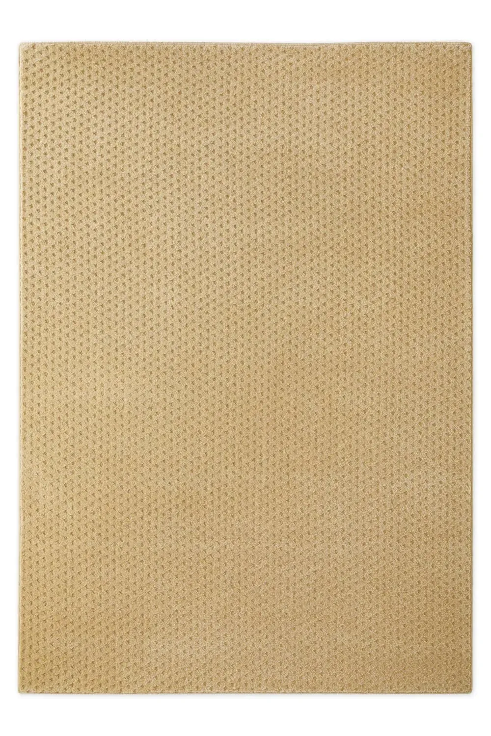 Tapis en laine avec relief beige sable 160x230