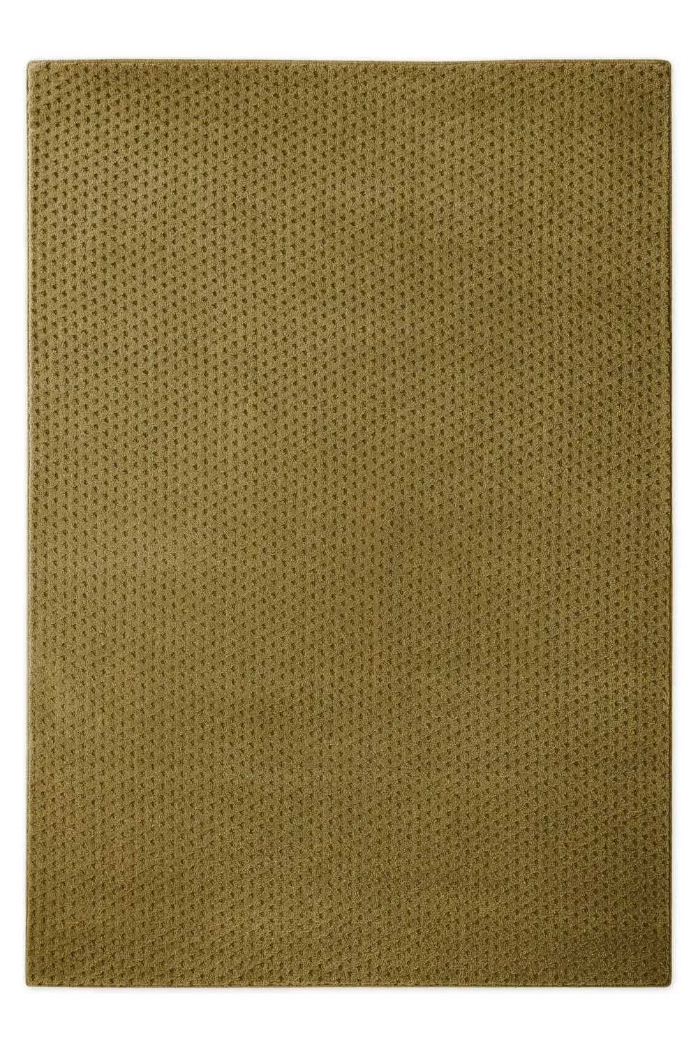 Tapis en laine avec relief vert olive 200x300