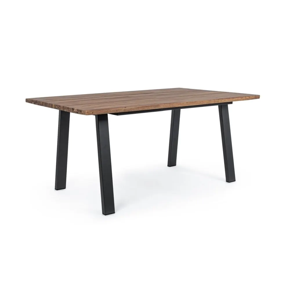 Table rectangulaire avec plateau en acacia naturel