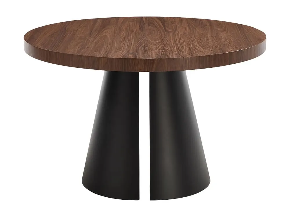 Table à manger mdf naturel foncé