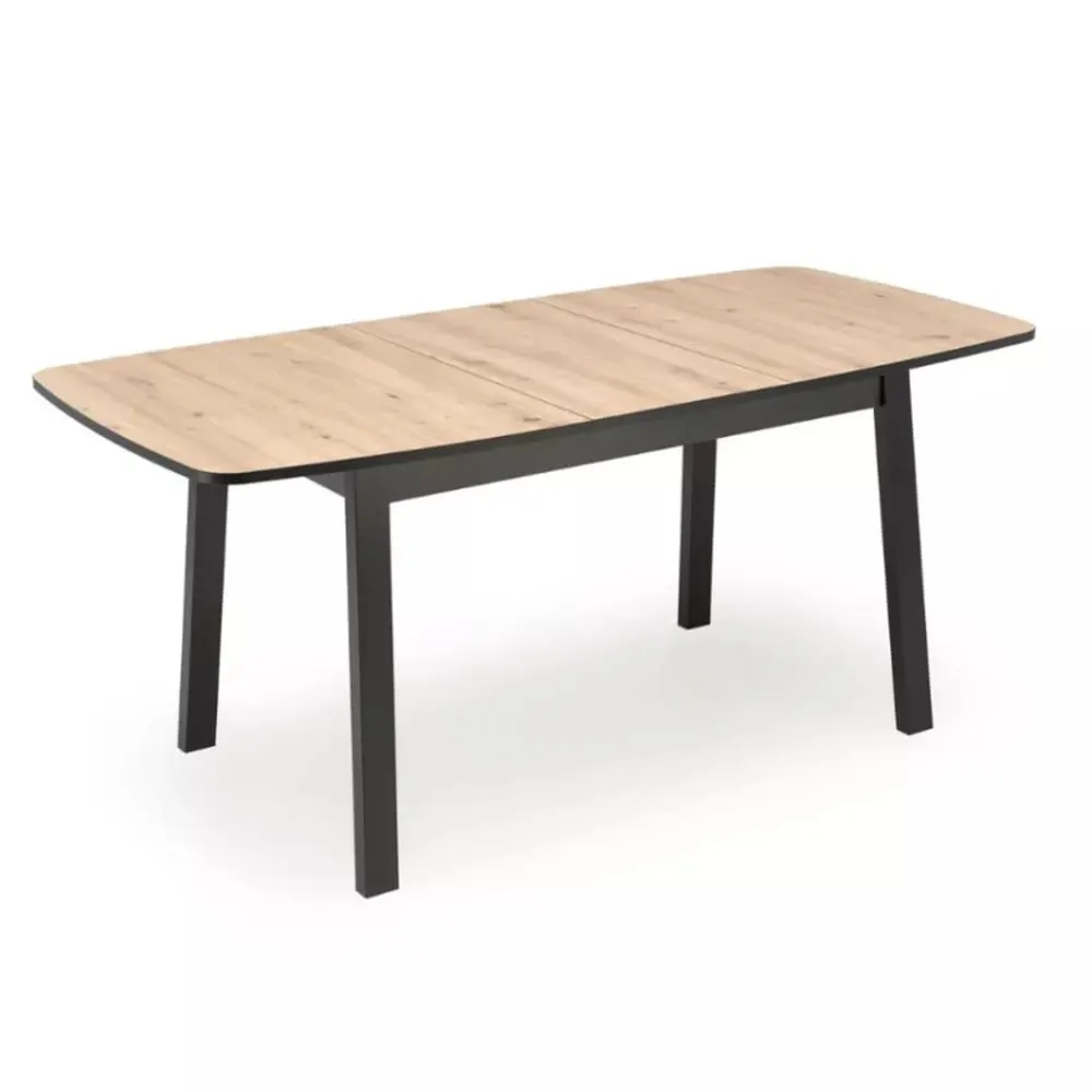 Table à manger rectangulaire extensible avec plateau  chêne artisanal