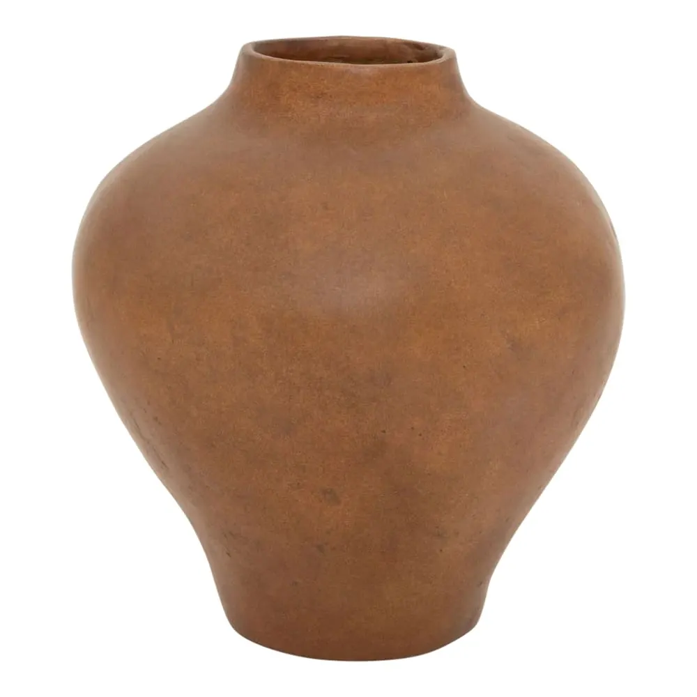 Pot décoratif en ecomix marron ø 44 * 48  cm