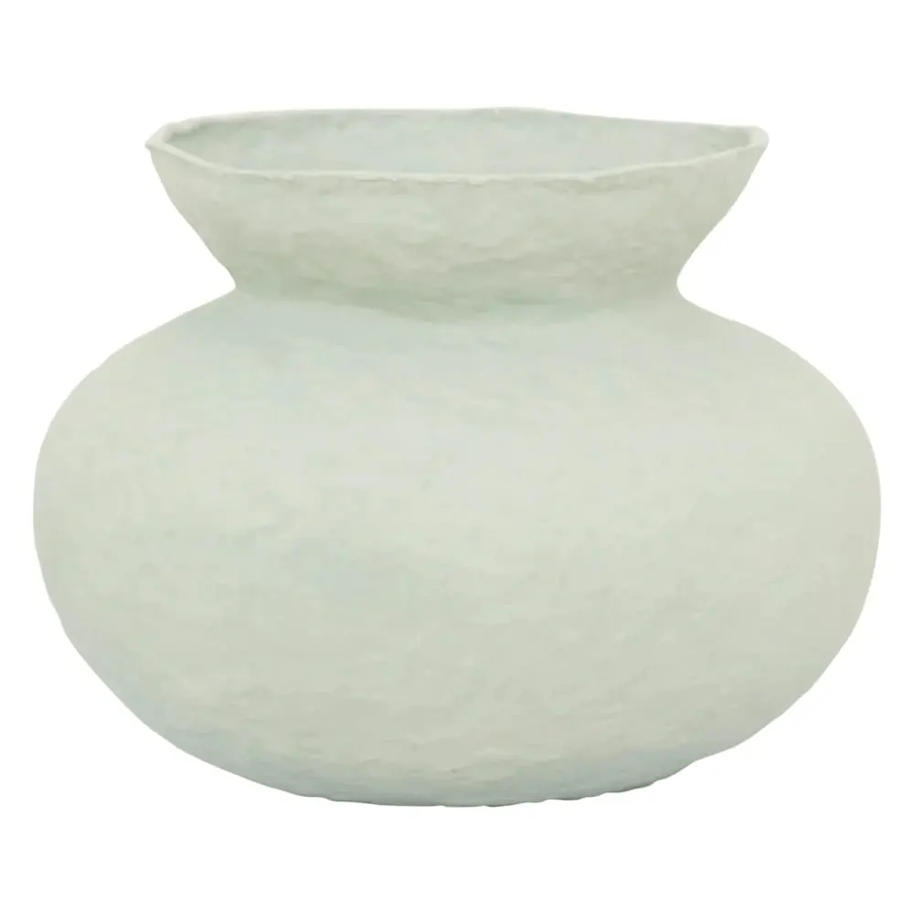 Vase en coton verte 22 * 26 cm
