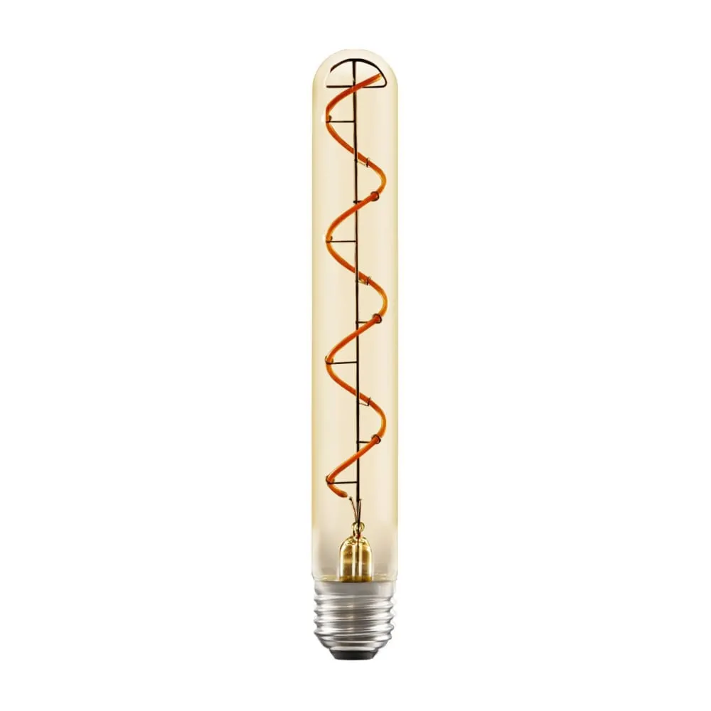 Ampoule verre marron 3x22.5cm e27 2200k