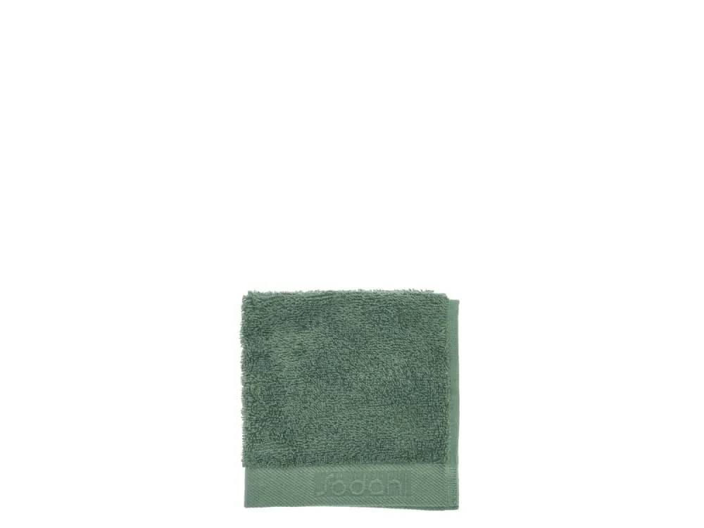 Serviette d'invité en coton vert bleu 30x30cm