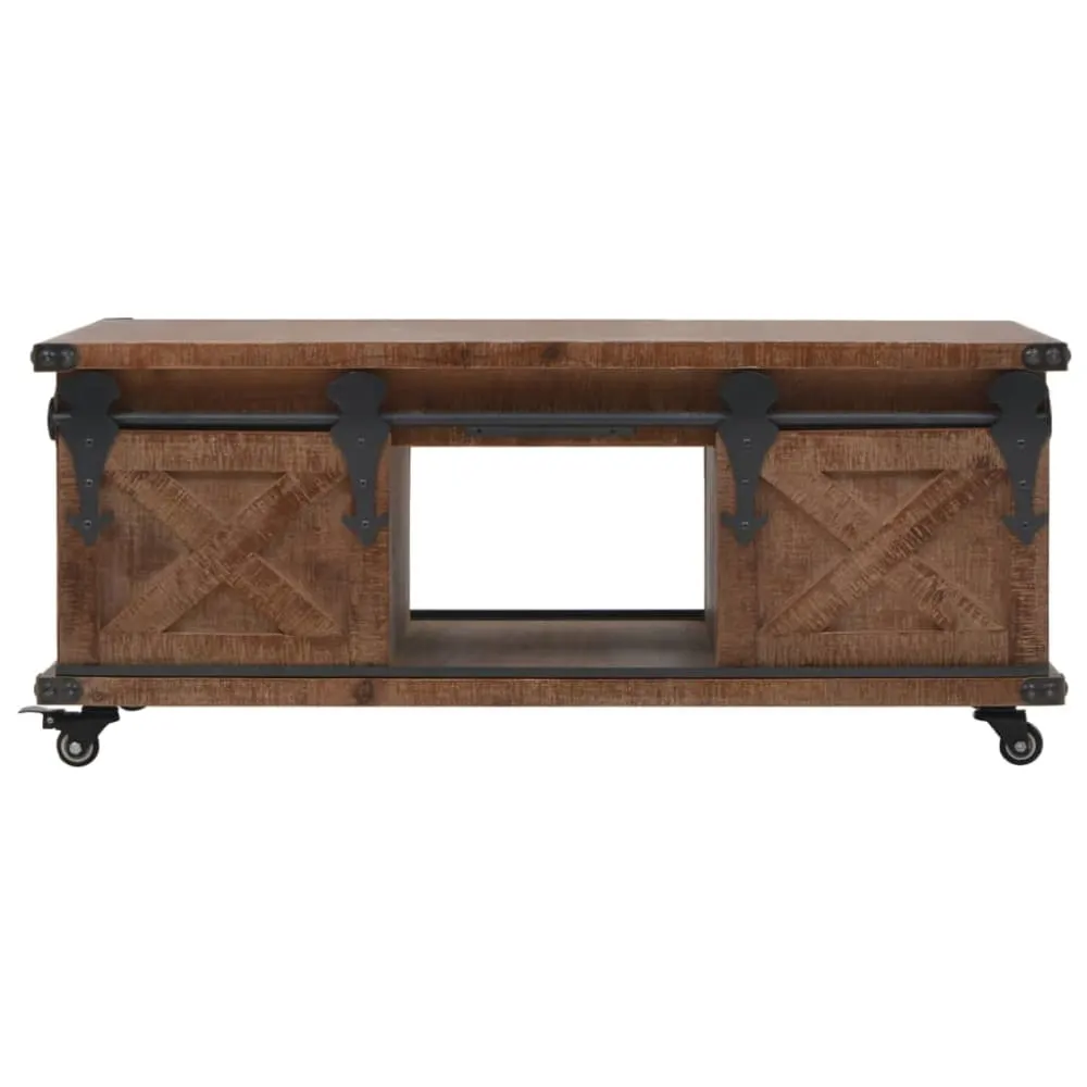 Table basse  marron marron  91 x 51 x 38 cm