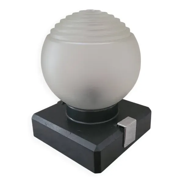 Applique Moderniste Bakélite & Verre – 1935