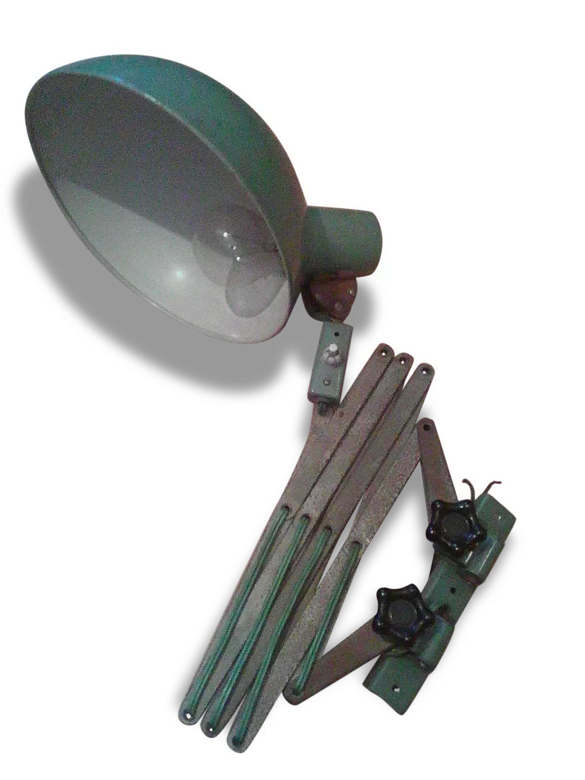 Lampe articulé atelier industriel vintage en metal