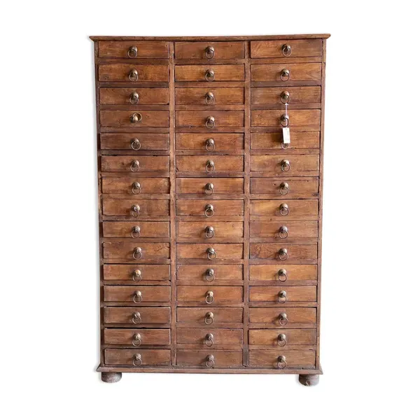 Magnifique meuble de métier en Teck ancien