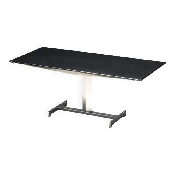 Table à manger Aeronautique par Jean Prouvé, Allemagne, années 1990.