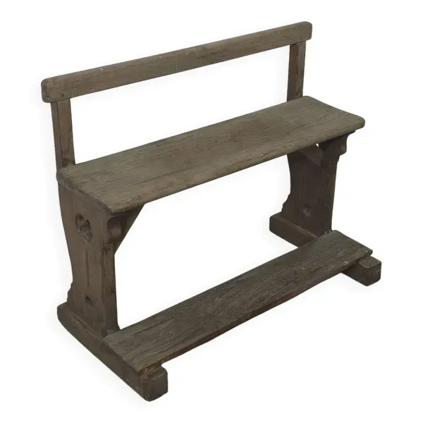 Banc d'école ancien début 20ème