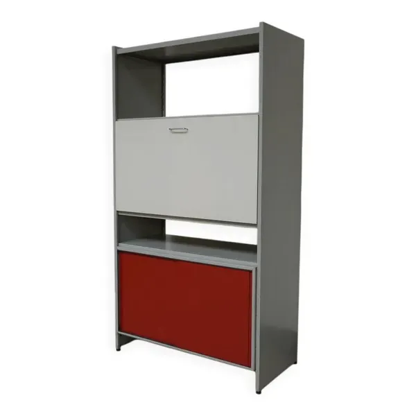 Cabinet modulaire Gispen 5600 par A.R. Cordemeyer, années 1960.