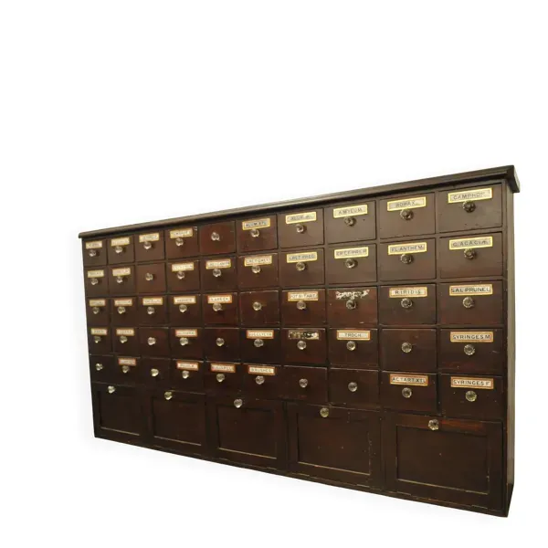 Meuble d'apothicaire (Angleterre)