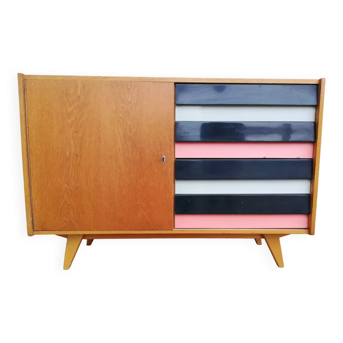 Commode, enfilade Tchèque vintage, Jiri Jiroutek U458, 1960 style scandinave