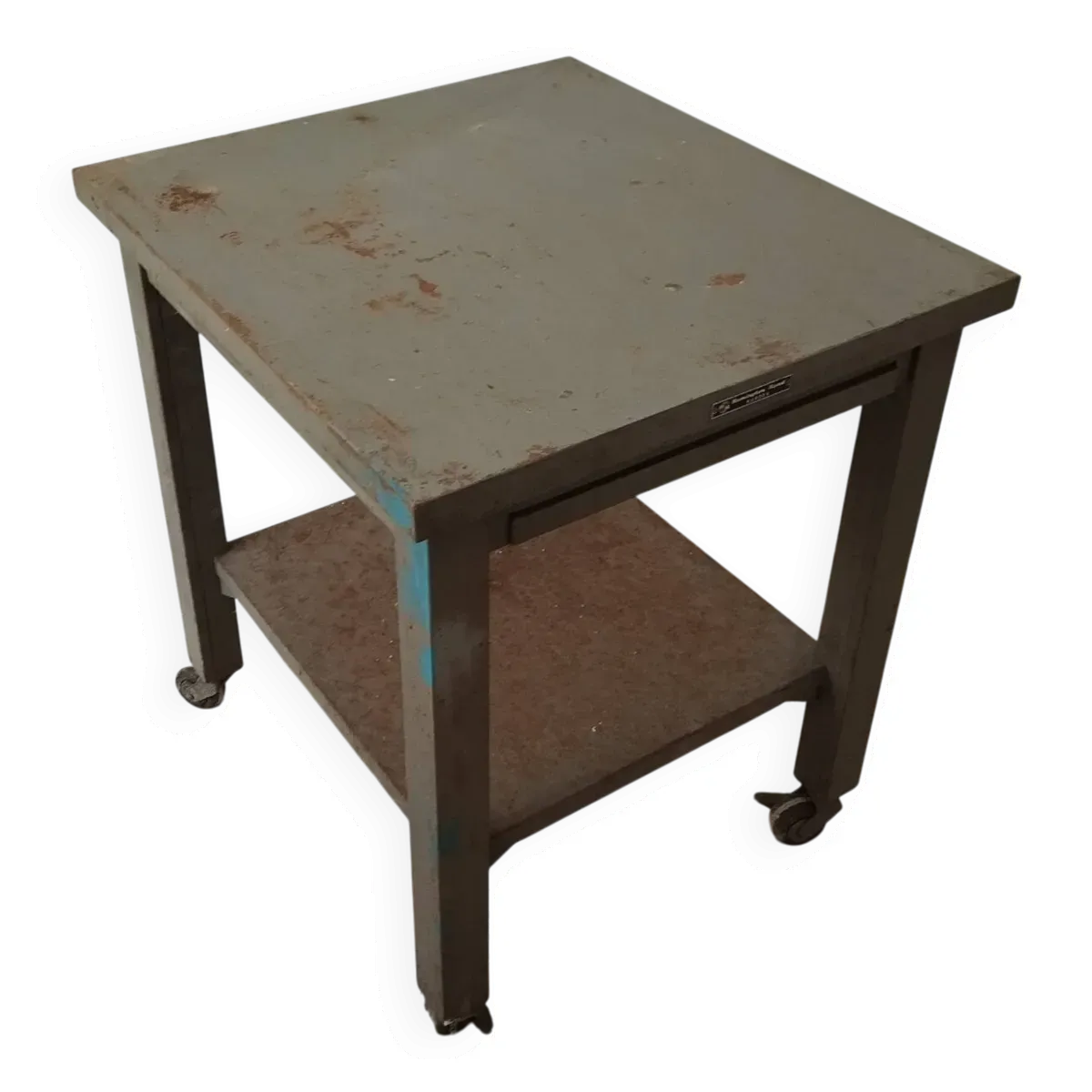 Table d'appoint bureau industriel Remington rand Kardex