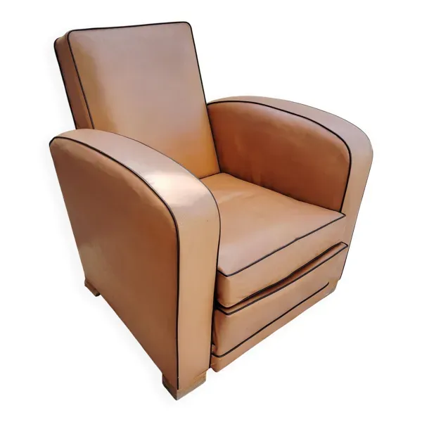 Fauteuil Club en skaï