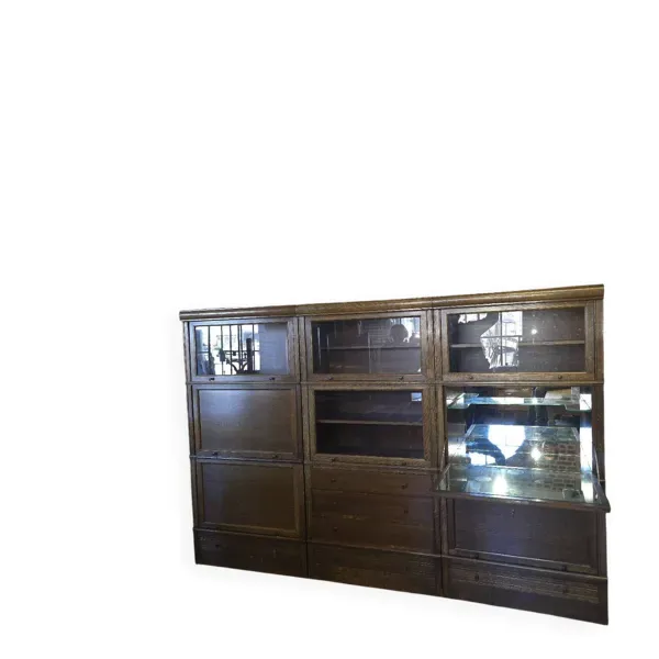 Meuble bibliothèque modulable MD en chêne