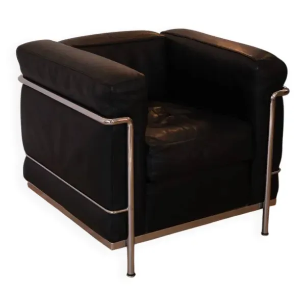 Fauteuil ''LC2'' par Lecorbusier, Charlotte Perriand pour Cassina