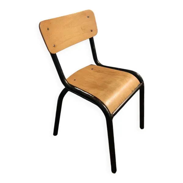 Chaise de petit écolier : vintage
