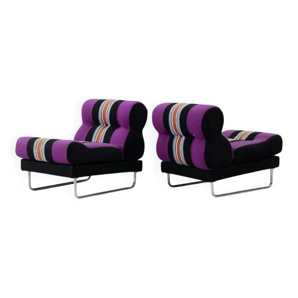 Paire de fauteuils 'Bossanova' de Jan-Eric Bengtsson