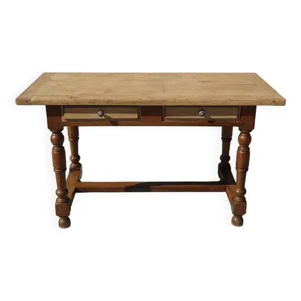 table/bureau tout en chêne massif