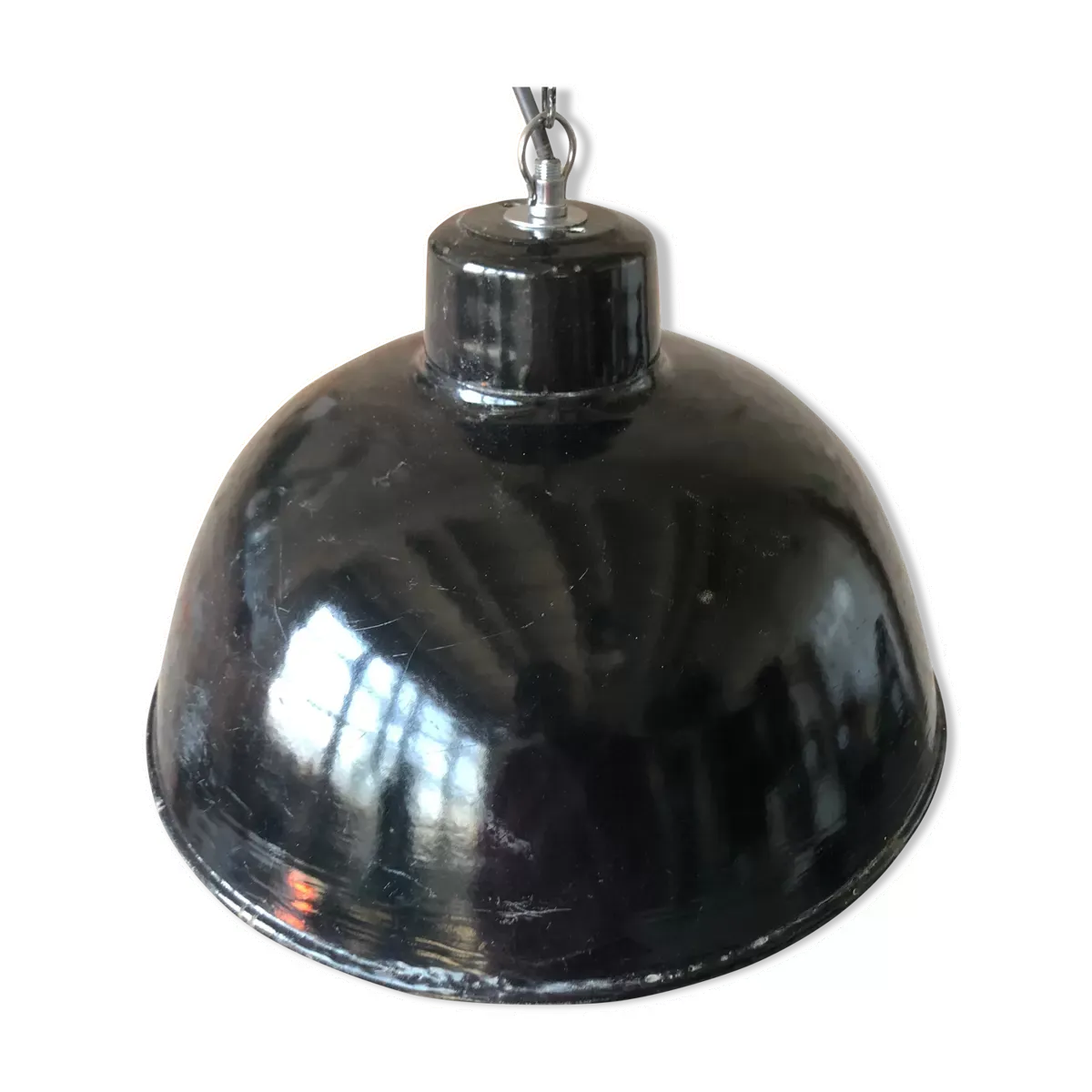 Suspension vintage industriel EHS2/S, années 1950