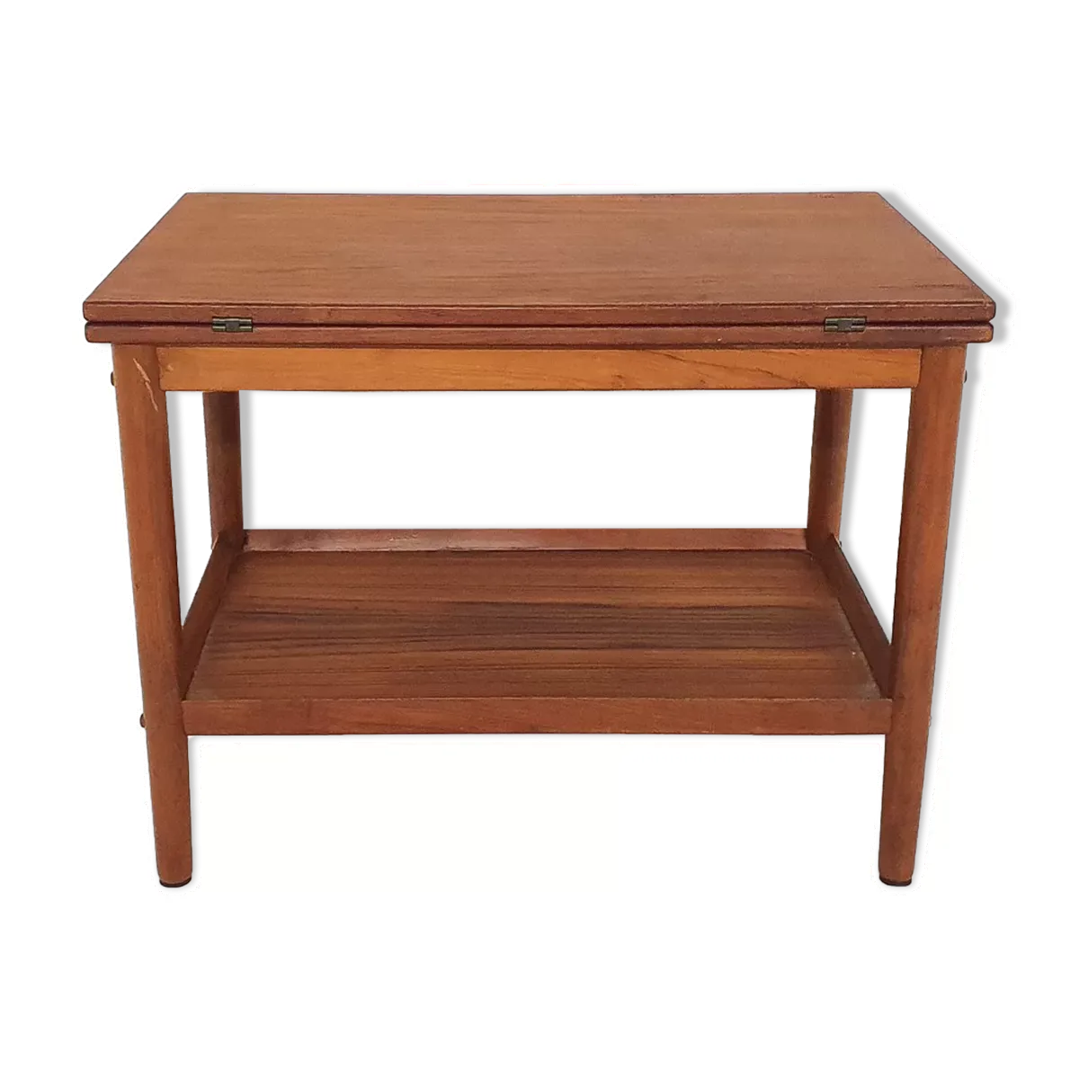 Table d’appoint pliable de Grete Jalk pour Poul Jeppesen, Danemark années 1960