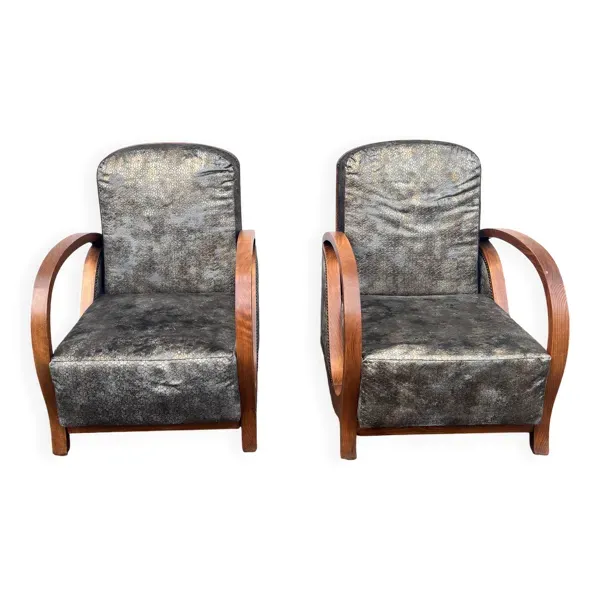 paire de fauteuil art déco