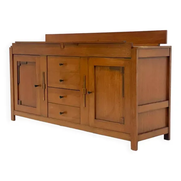 Buffet Art Déco en bois de cerisier