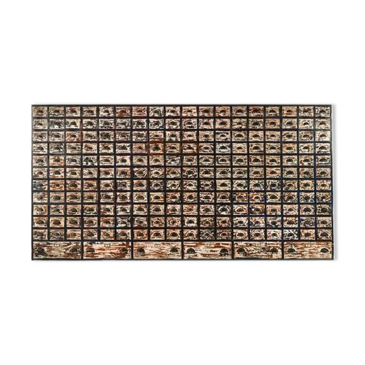 Meuble d’atelier en bois à 204 tiroirs