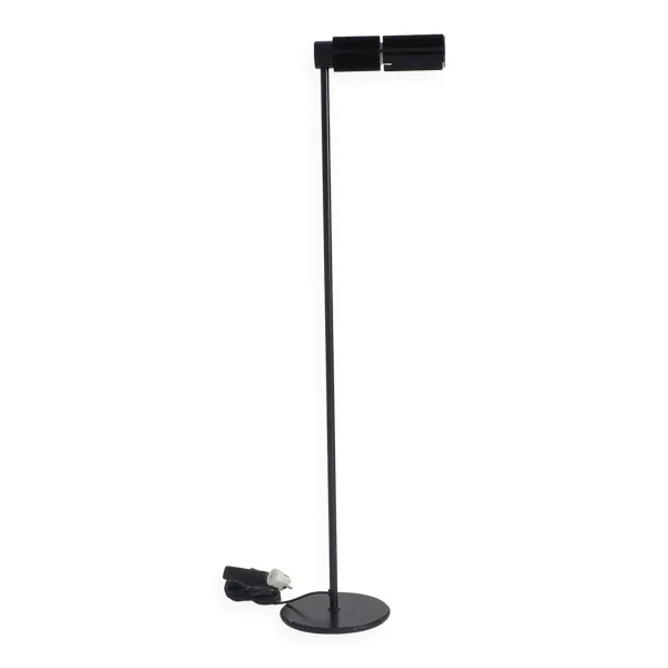 Lampadaire Haloprofil 878HR par Viktor Frauenknecht pour Swiss Lamps en noir