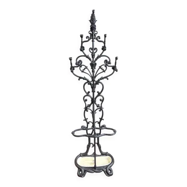 Vestiaire Art nouveau en fonte