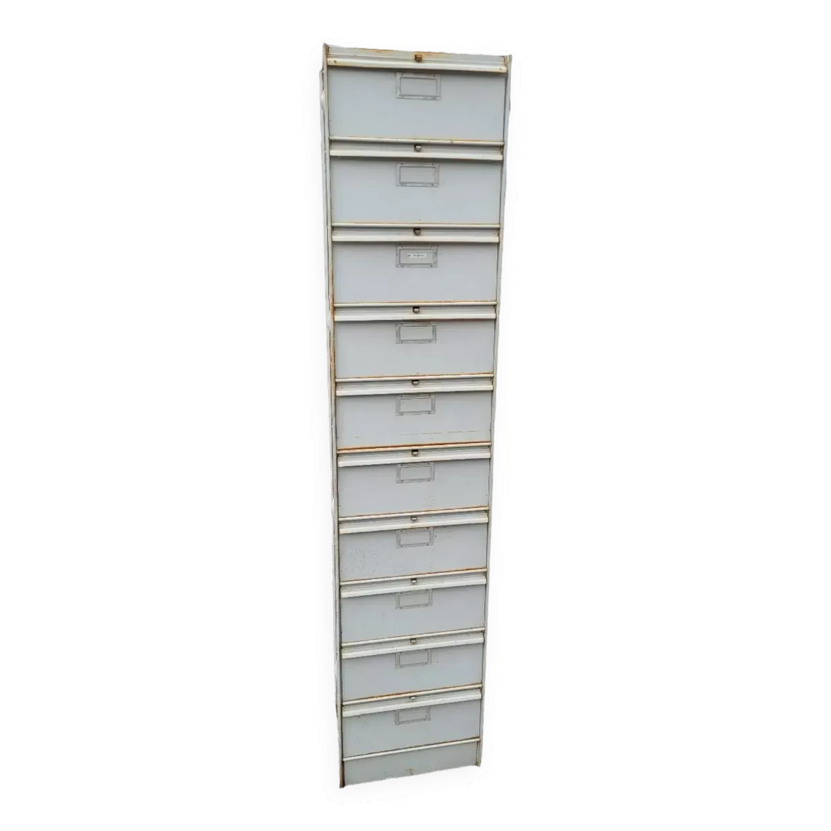 Meuble de métier en fer a clapets