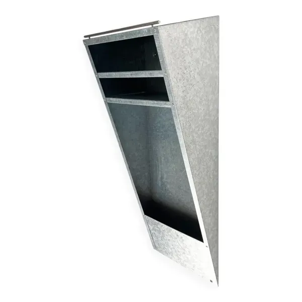 Étagère murale en métal postmoderne allemande de Radius Design, années 1980