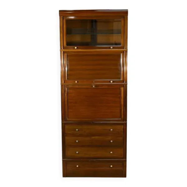 Meuble Modulable en Acajou, Maison Martin Dupuis – 1970