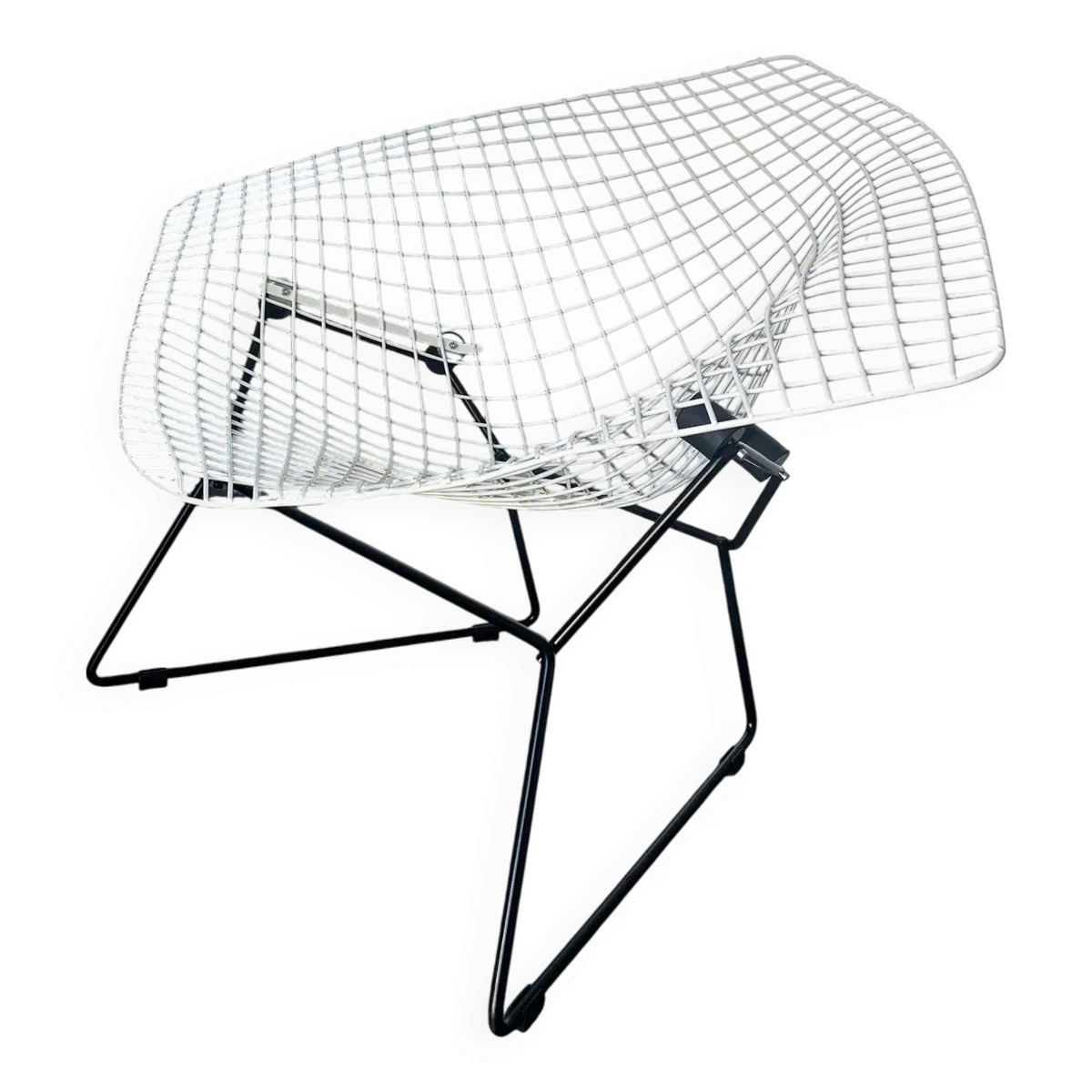 Fauteuil Big Diamond, Harry Bertoia pour Knoll International années 1950-60, restaurée
