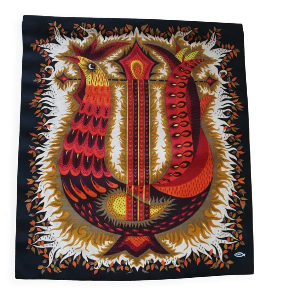 Tapisserie ''L'oiseau Lyre'' par Michèle Ray