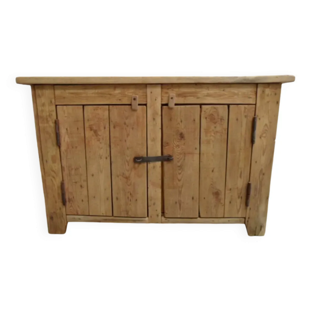 Armoire industrielle à deux portes des années 1950