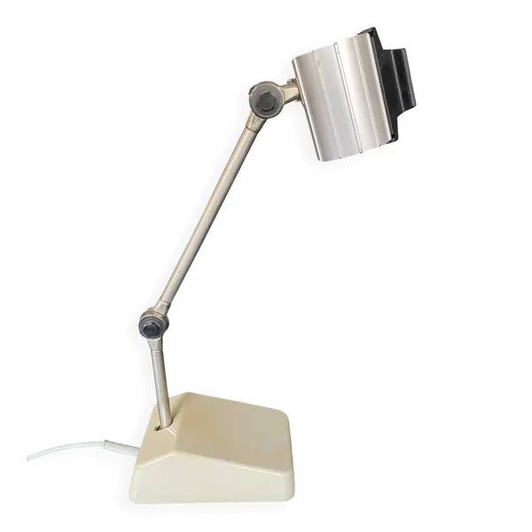 Lampe articulée métal waldmann atelier industrielle vintage 1950