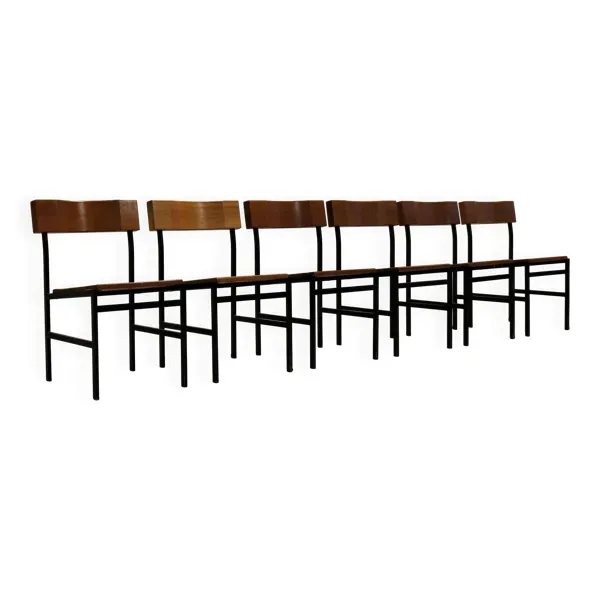 Chaises de salle à manger vintage   chaises   années 1960   industriel