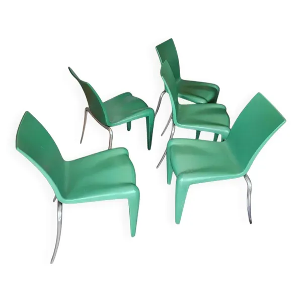 5 x chaise Louis 20 par Philippe Starck pour Vitra / années 1990