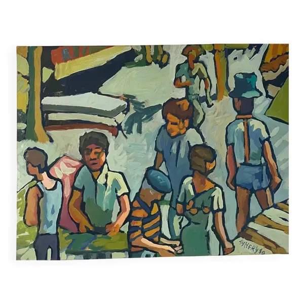 Tableau du peintre Aymery Rolland