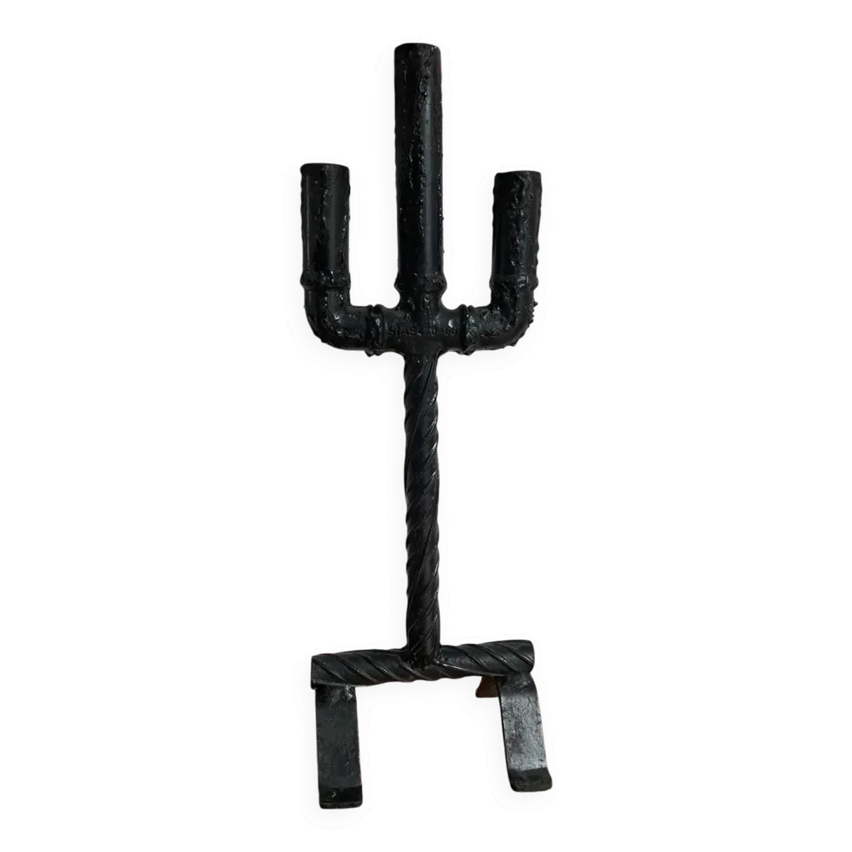 Bougeoir industriel/brutaliste